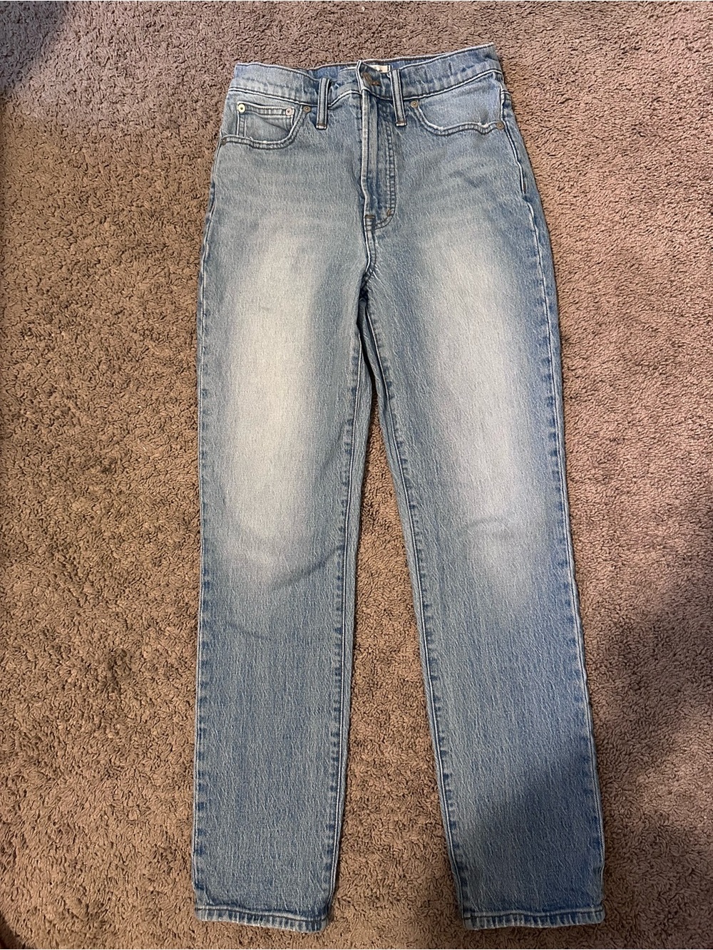 Madewell The Perfect Vintage Full-Length Jean Light Wash High Rise Size 27